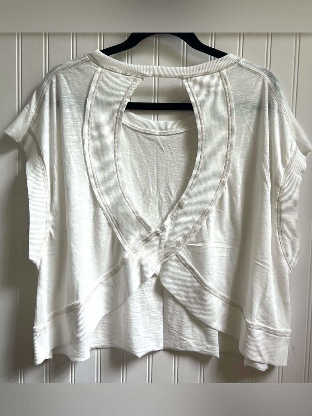 Free People FP Movement My Time Tee In White Size S New - Picture 5 of 10